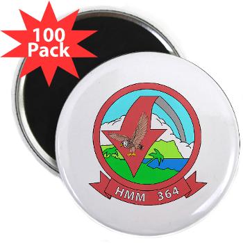 MMHS364 - M01 - 01 - Marine Medium Helicopter Squadron 364 - 2.25" Magnet (100 pack) x - Click Image to Close